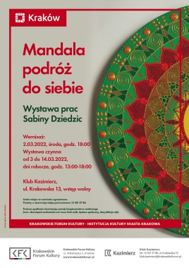 wystawa Mandala droga do siebie w Klubie Kazimierz w Krakowie